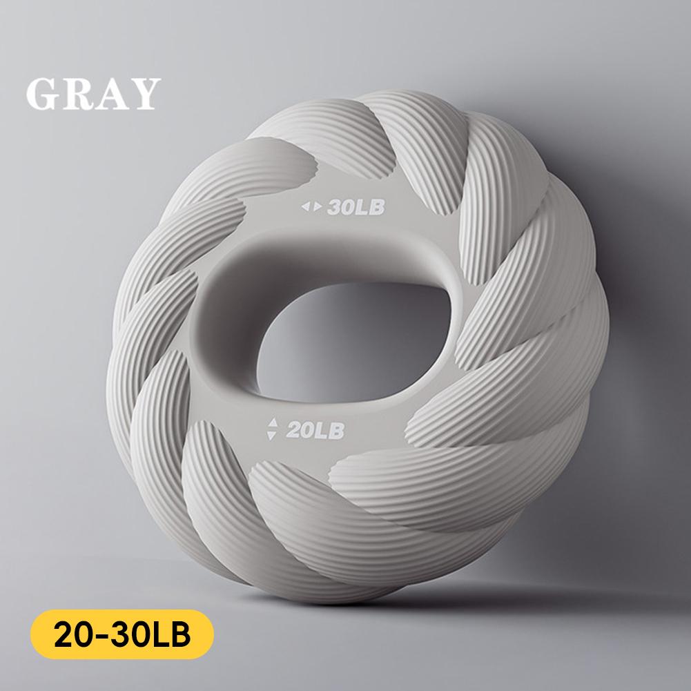 

1 шт. 20-50 фунтов Двойной силы Силиконовый эспандер для рук Вес для упражнений Реабилитационная тренировка Кольцо для силы хвата 20-30LB