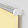 Blackout Roller Blind Yellow 125x230 cm Fabric Width 121.6 cm Polyester
