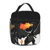 Pokemon Insulated Lunch Bag Ice Pack Rice Bag Charizard Bolsa Student Bento Lunch Handbag Insulation