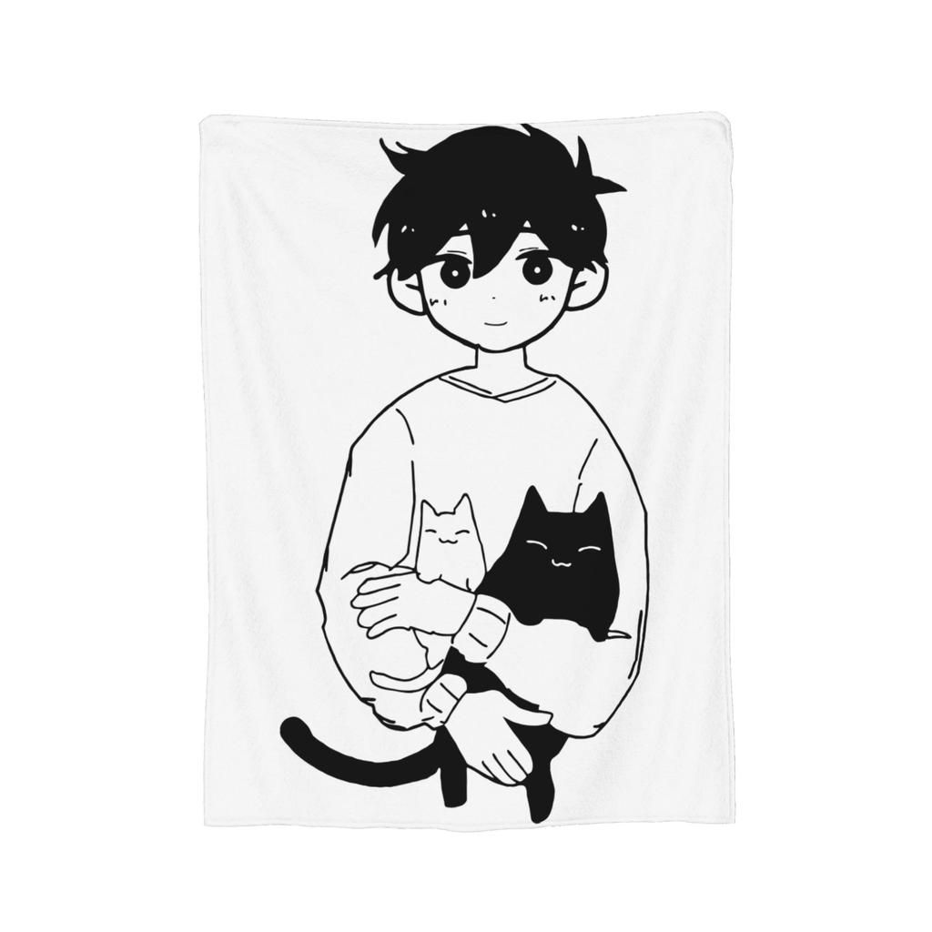 Omori Kel Aubrey und Hero Decke Flanell Bedruckt Spiel Multifunktionale Weiche Überwurfdecken für Bettwäsche Schlafzimmer Plüsch Dünne Steppdecke