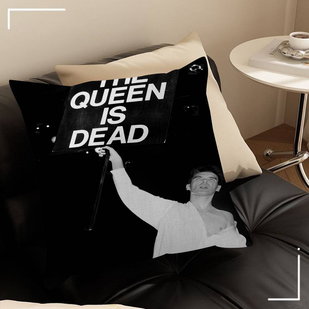 British Rock Band The Smiths Cushion Cover Car Throw Pillow Case For Sofa Car Christmas Gift 40x40cm 45x45cm