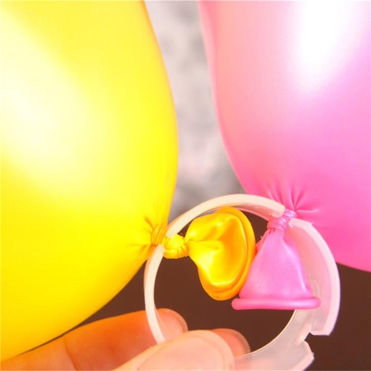 Buy 1PCS White Balloon Arch Stand Connectors Clip Ring Buckle Wedding