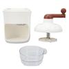 Hand Crank Ice Crusher Manual Shaved Ice Maker Machine Ice Shaver Snow Cone Machine
