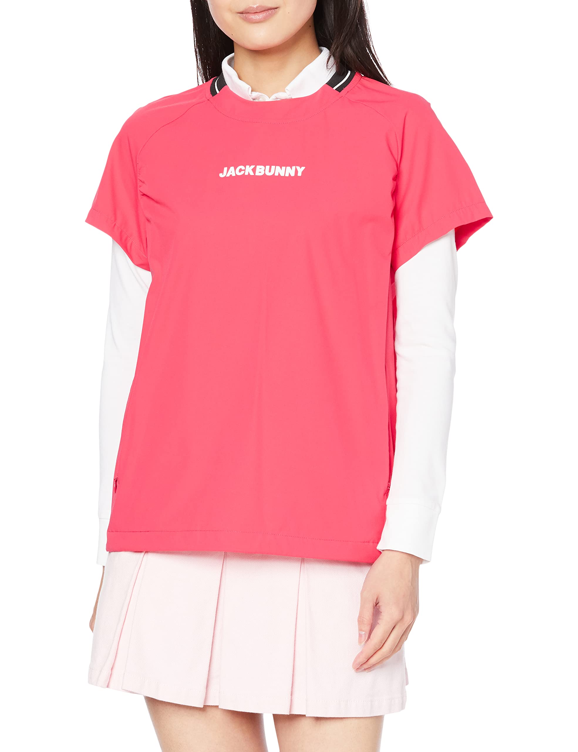 

Jack Bunny Women s Sneedjack 2-Way Nylon Taffeta Jacket, Pink, Size 0 (Size S), 263-3121304