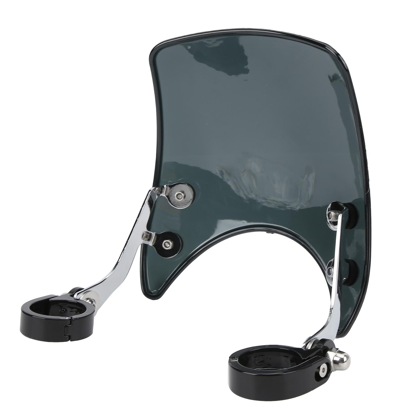 Motorcycle   Headlight Fairing 180 degrees      for 1.5-1.6in Front Fork