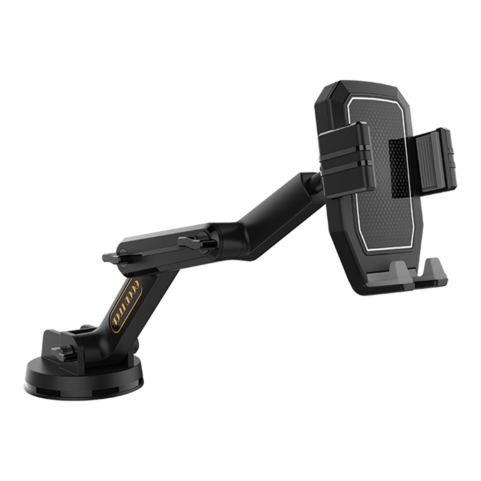 

Universal Car Phone Mount Holder with Adjustable Height Long Arm Heavy Duty Suction Cup for Truck AUTO Dashboard Cell Phone серый