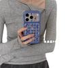 Glitter cute floral skirt girl for iPhone17promax Apple 16 Pro phone case 15 lanyard