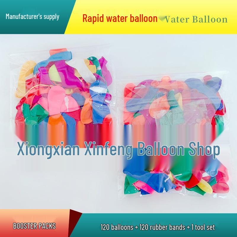 Quick-Fill Small Water Balloons – Summer Toy for Kids' Birthday Play and Water Fights