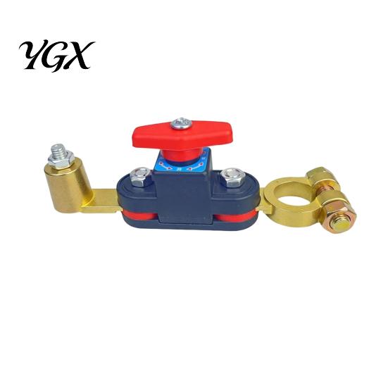 Easy Install Battery Cut Off Car Power Cut-Off Switch Breaker 12V/24V Disconnect Universal with Rotating Terminals for Cars Trucks & Boats Engine