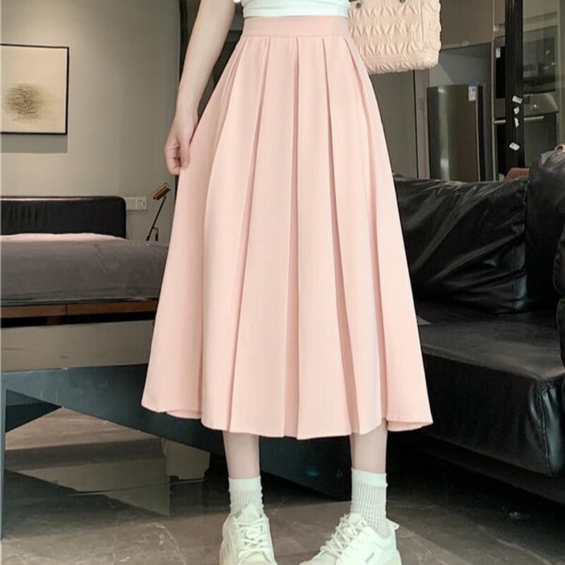 Women s Pleated A-Line Mid-Length Skirt XL