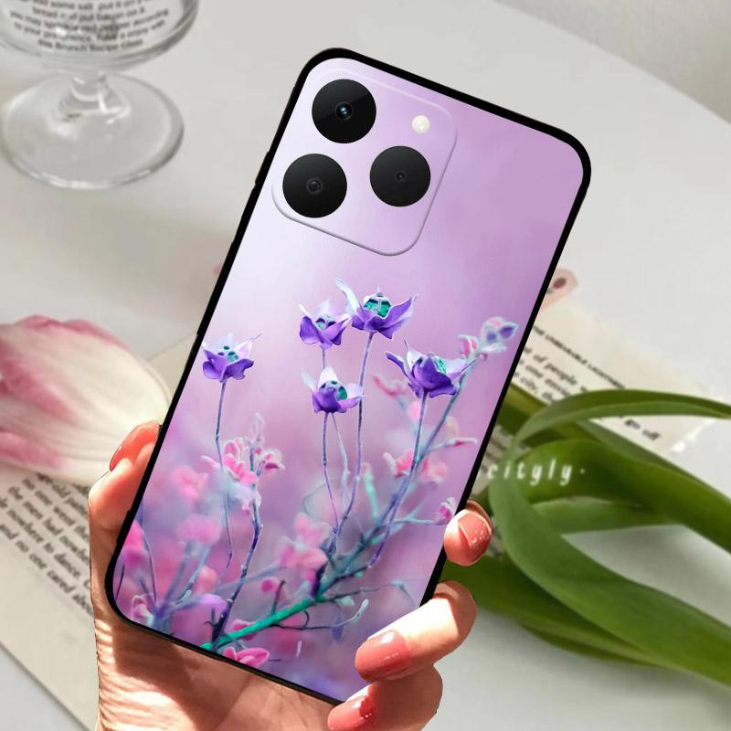 For Realme 15T 5G Case Luxury Fashion Shockproof Silicone Soft TPU Phone Cover For Realme 15 T Realme15T RMX5111 RMX5112 Bumper