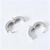 Unisex Stainless Steel Ear Cuff Hoop with Pendant, DIY Earring Jewelry Accessory