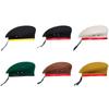 Unisex Solid Color Splicing Beret Men Women Painters Hats Autumn Winter Warm Berets Flat Caps