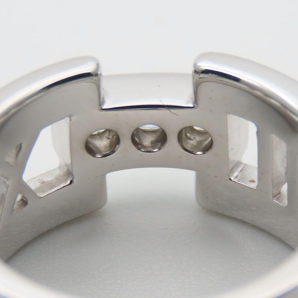 Gebraucht TIFFANY&Co. Ring Atlas EU#48.5 K18 Weißgold/Diamant 7.4g Weißgold offen