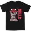 NBA Chicago Bulls 90s Black T-Shirt