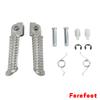 Motorcycle Front Footrest Foot Rear Peg  Aluminum Foot Rests Pedal for YAMAHA YZF R1 R6 R125 R25 R3 MT125 MT03 MT09 MT10 MT07