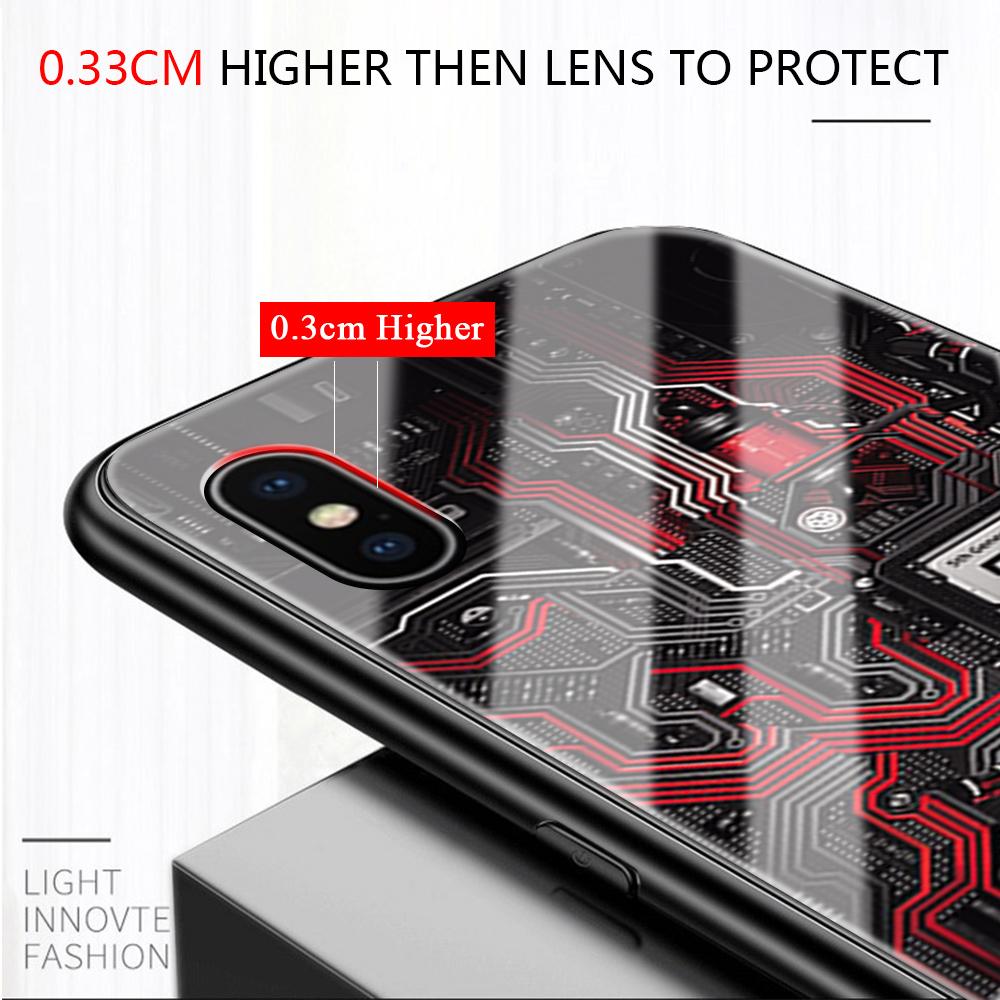 Etui na telefon ze szkła hartowanego dla Samsung A12 A16 A32 A53 S20FE S23 S25 Honor20 X6A 90Lite 9X Huawei Y9Prime2019 P30Lite Miękkie krawędzie Odporne na wstrząsy Gładka skorupa