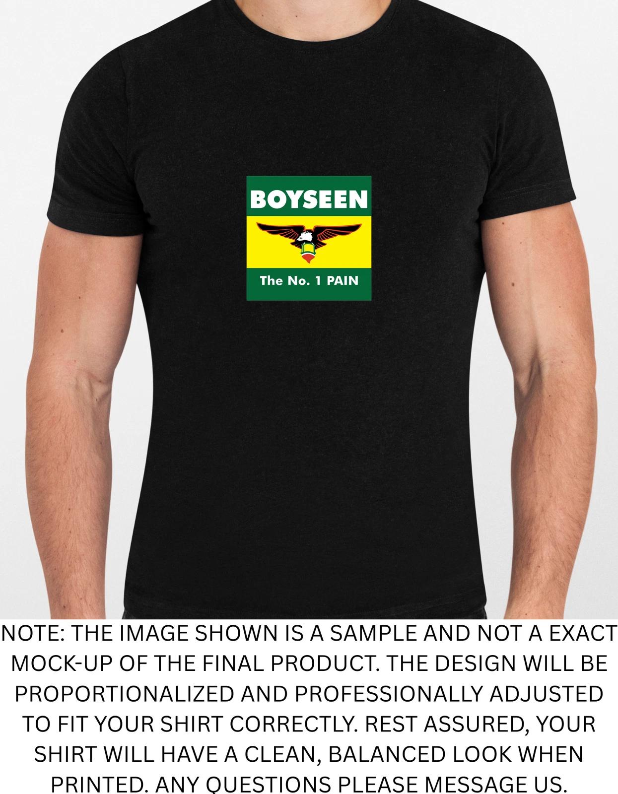 Men s and Women s T-shirts Boyseen Spoof Graphic M