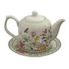 OLOEY Lily of the Valley Bone China Coffee Cup Set