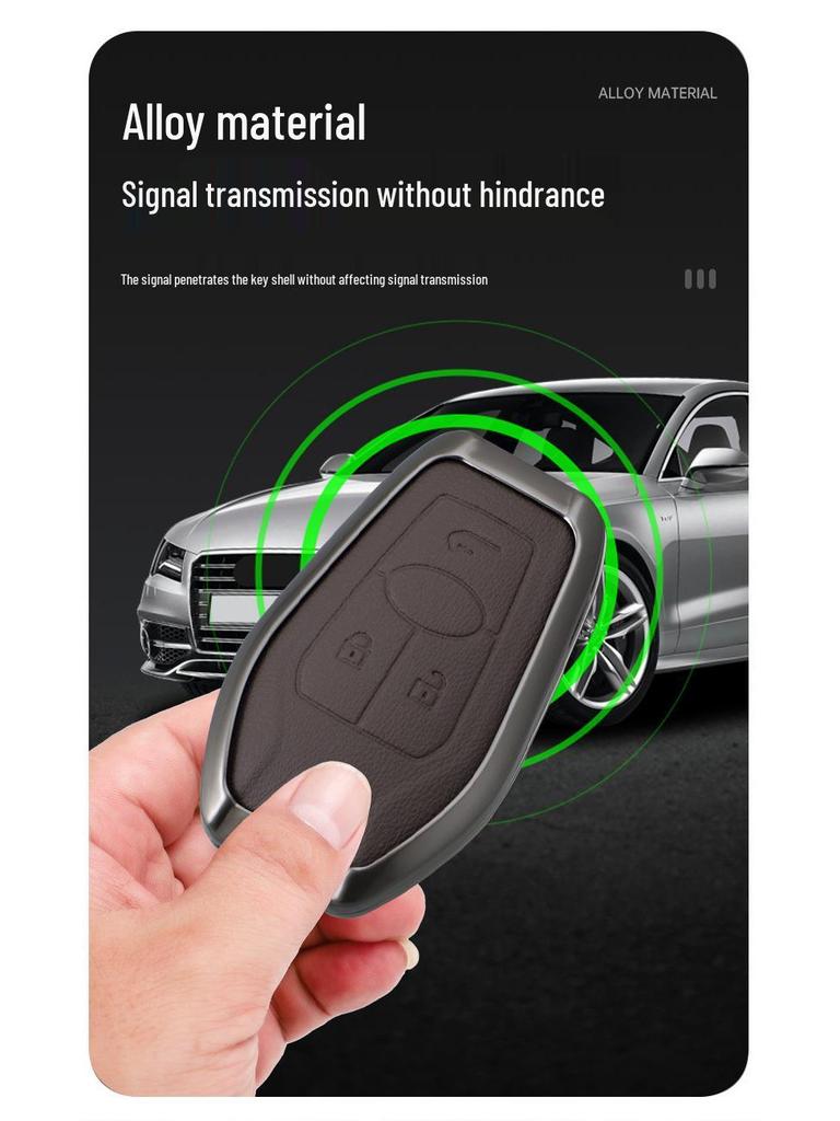 Metal Key Cover for Lingzhi V5/V6 Folding Remote