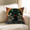 Fashion Mushroom Cat Cushion Cover Pillow Cover Decor Pillowcase Printed Cushion Case For Couch