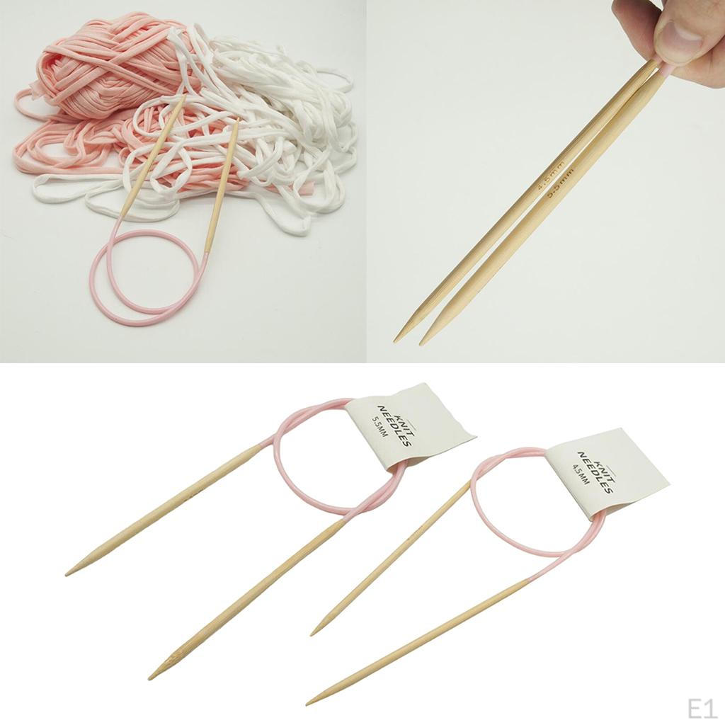 4.5 / 5.5mm Soft Tube Sewing Bamboo Knitting