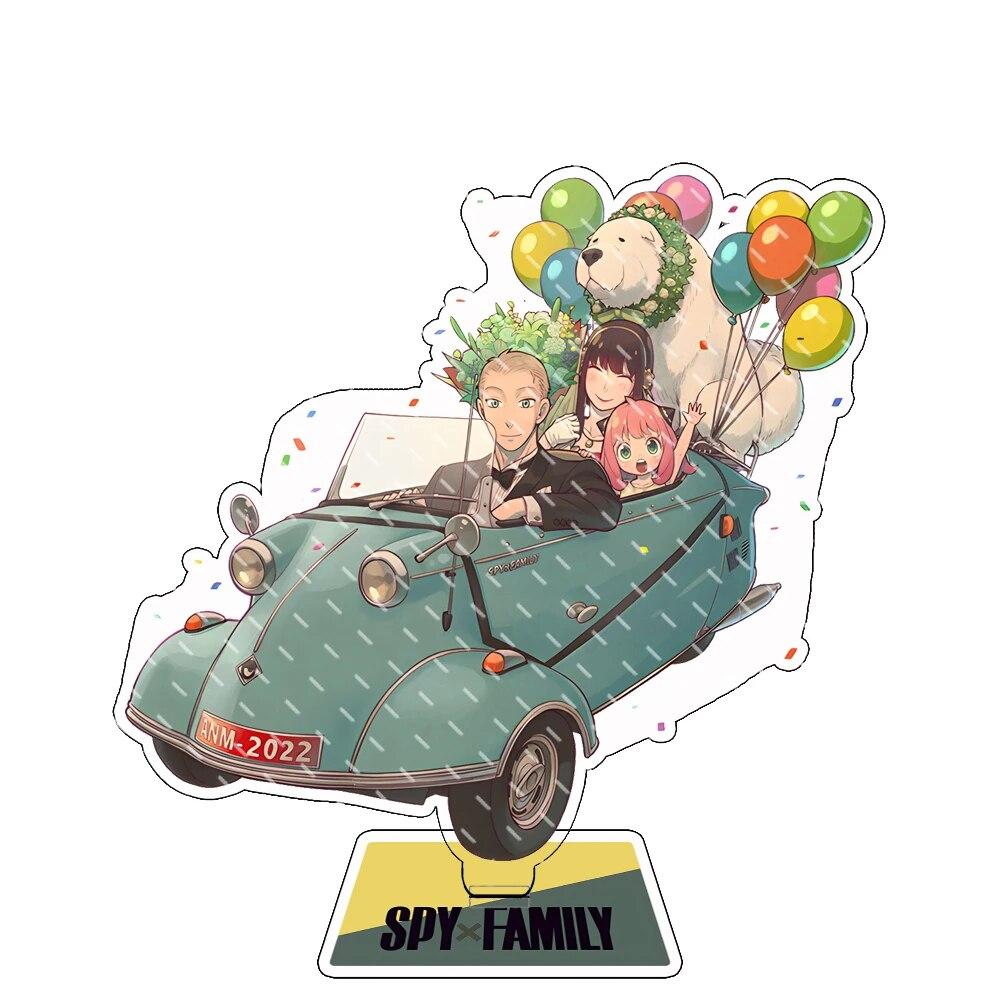Anime Spy X Family Figure Cosplay Acrylic Stand Twilight Loid Forger Yor Forger Anya Forger Model Plate Collection Props Gifts
