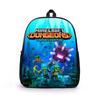 Cute Cartoon Print Minecraft Backpack For Boys And Girls Lightweight And Spacious Medium Size 36-55l Capacity