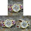 Orologio Intrecciato da Donna Dreamcatcher con Quadrante in Vetro per Regalo e Uso Casual