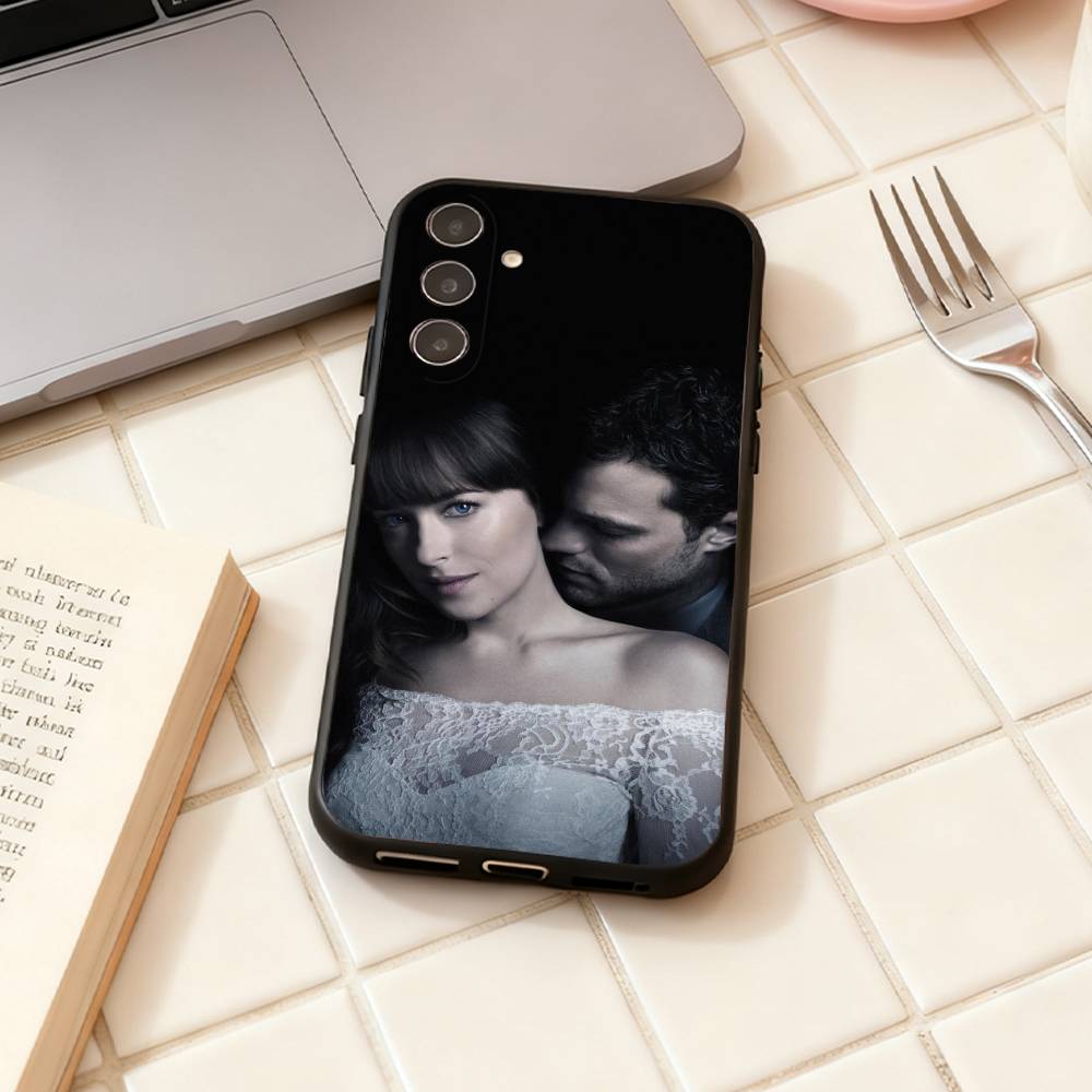 

F-Fifty Shades of Grey Jamie Dornan phone Case For Samsung Galaxy A73,A72,A71,A70,A53,A52,A51,Others Soft Black Shell Samsung a50 30s 50s