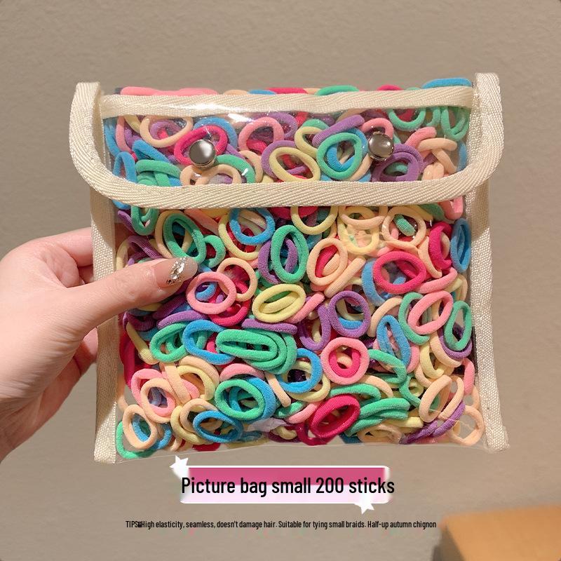 Rubber Band Girl Hair Tie - Cute, No-Damage, Small-Size Baby Headwear 2025