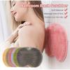 Shower Foot Back Scrubber Silicone Bath Massage Pad Bath Massage Cushion Brush with Suction Cups Wash Foot Mat Exfoliating Brush