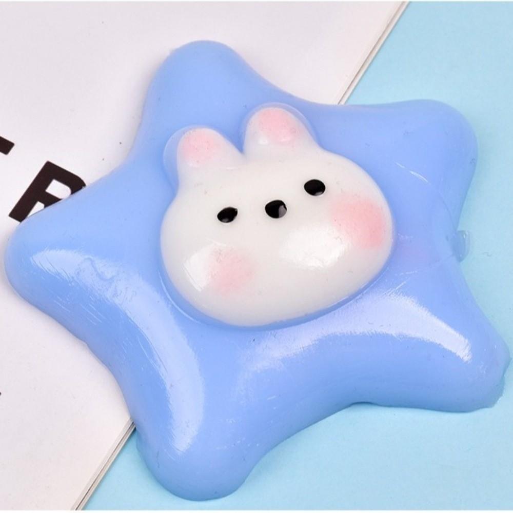 Soft Squeeze Stress Toy Rabbit Star Series Maltose Soft Toy Cute Slow Rebound Toy For Novelty Gift