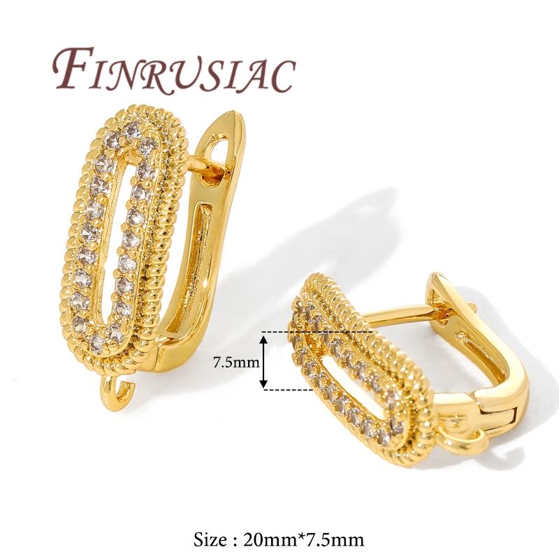 18K Gold Plated Earring Accessories,Earwire Fasteners Fittings,Earring Fixtures,DIY Jewelry Making Supplies,French Earring Hooks