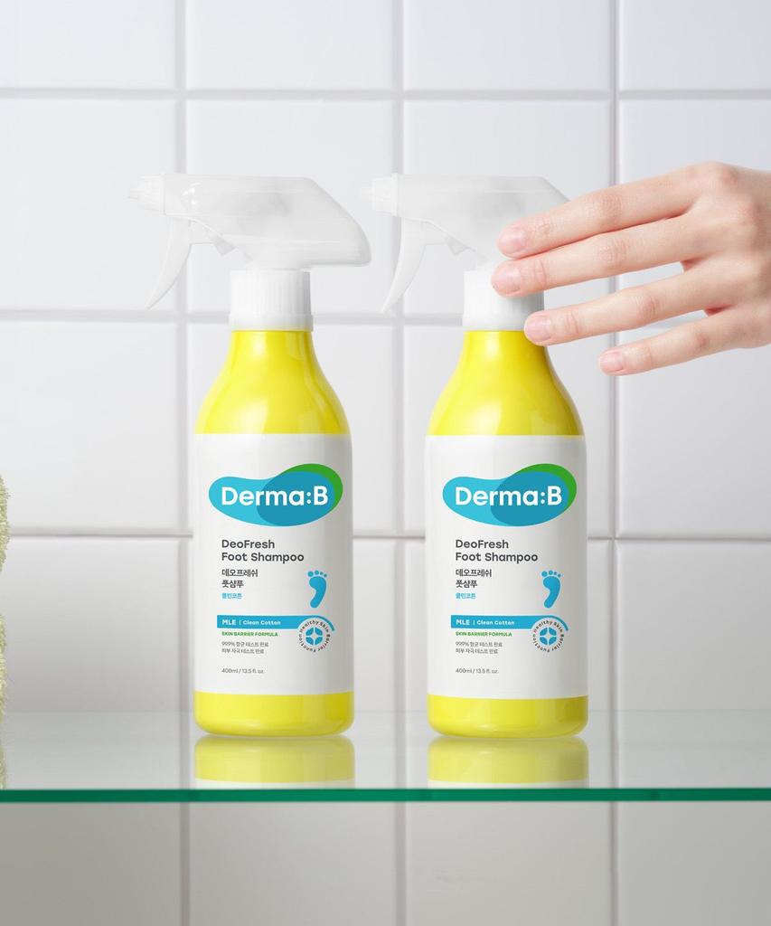 Deofresh Foot Shampoo Clean Cotton 400ml x 2
