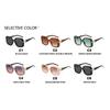 Women's sunglasses, fashion sunglasses, square large-frame sunglasses.