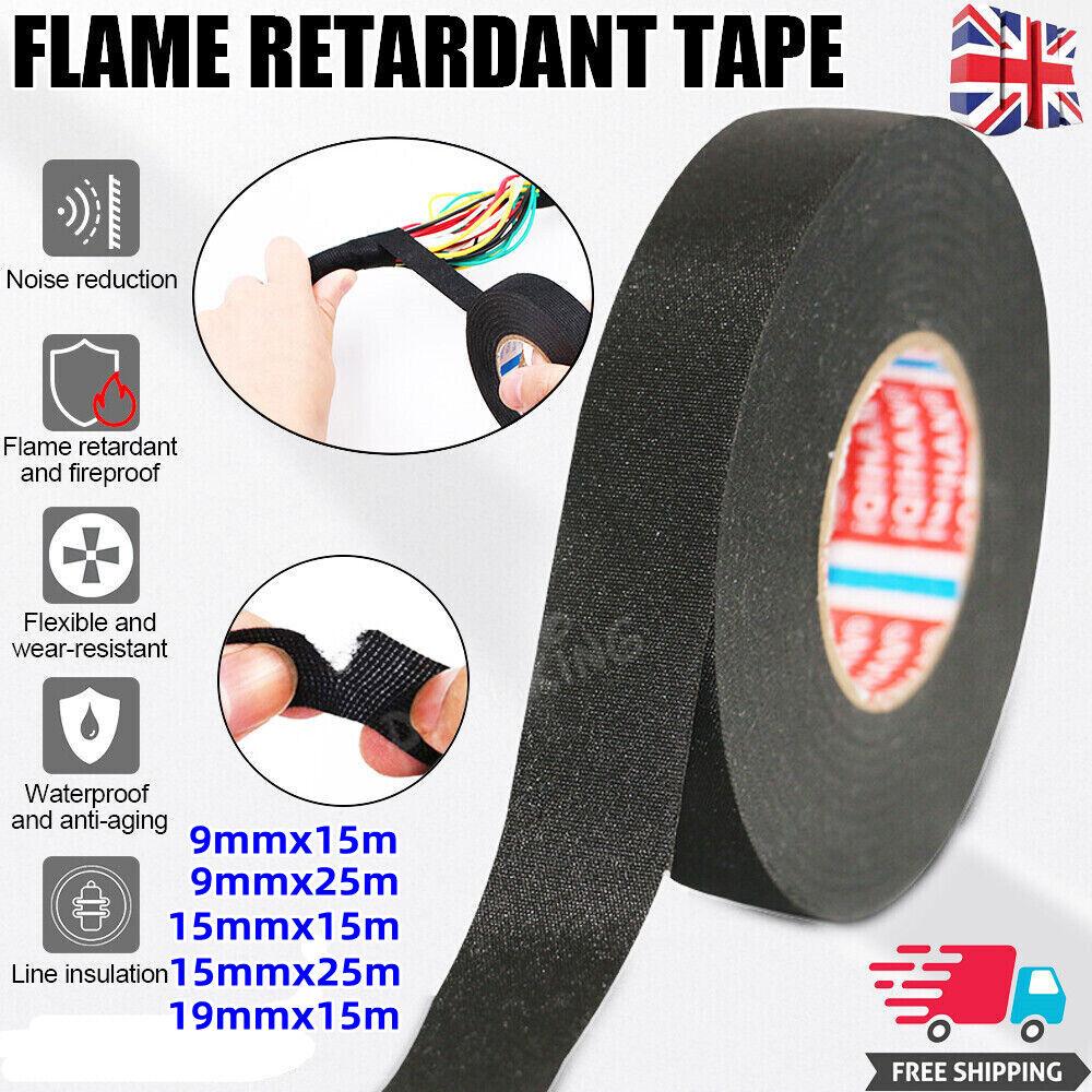 

Электроизоляционная лента Фланелевая лента 9 мм/15 мм/19 мм/25 мм/32 мм Жаропрочная огнестойкая ПЭТ-лента Огнестойкая лента 15mm