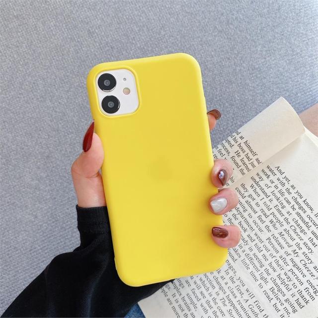 Candy Color Silicone Phone Case For Iphone 14 Pro Max Case For Iphone 14 ProMax Iphone14 14 Plus Matte Soft Tpu Back Cover