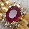 SEIKO - ruby diamond design ringRing ring 18K Yellow Gold/Ruby #11.5(JP Size) Array