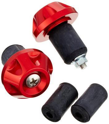 Hurricane HB0318R Aluminum Side Cap P34 Billet Red Bar End