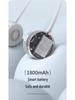 Ji Su Portable Wearable Neck Fan - Low Noise, Leafless, USB Rechargeable