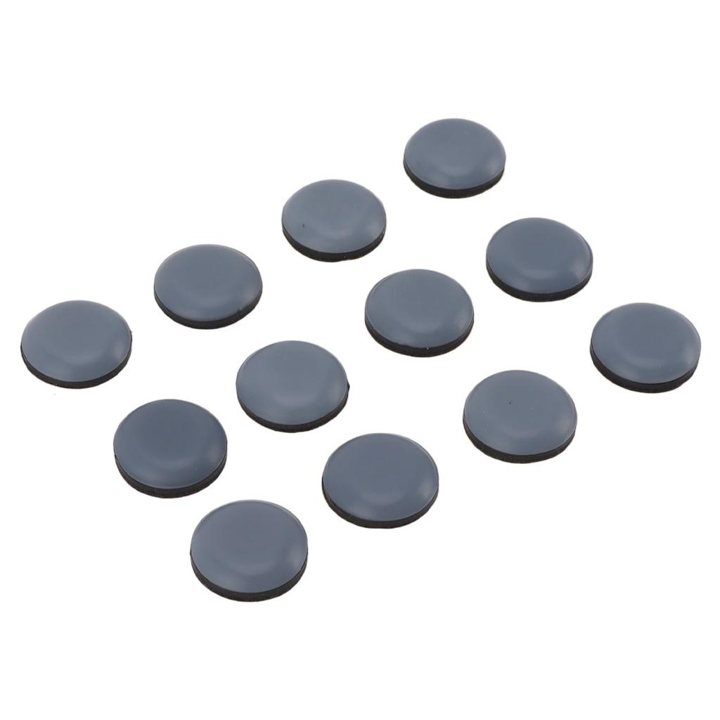 12 Pcs Round 20mm Appliance Slider Adhesive PTFE Self Stick Slider for Countertop Small Kitchen