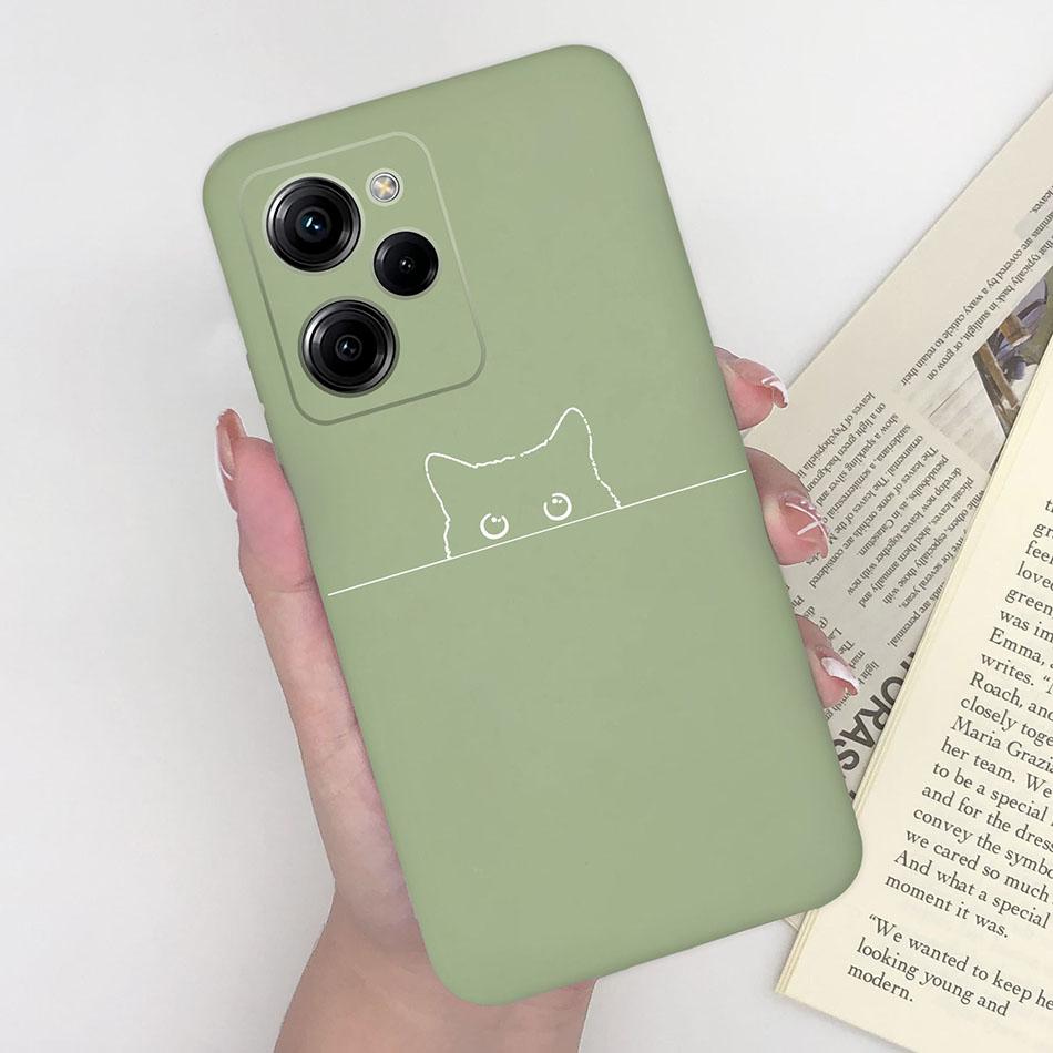 Silicone Case For Xiaomi Poco X5 Pro Pilot Bear Back Cover For POCOX5 X5Pro 5G Poco X 5 Pro Soft Matte Protective Phone Cases