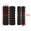 4Pcs/set Motorcycle Handlebar Grip Cover Non-Slip Soft Brake Clutch Lever Sponge Foam Grips Cover Motorcycles Grip