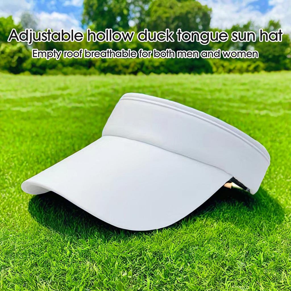 Man Summer UV Protection Hat Adjustable Soild Beach Sunshade Casual Hat for Camping Fishing Traveling