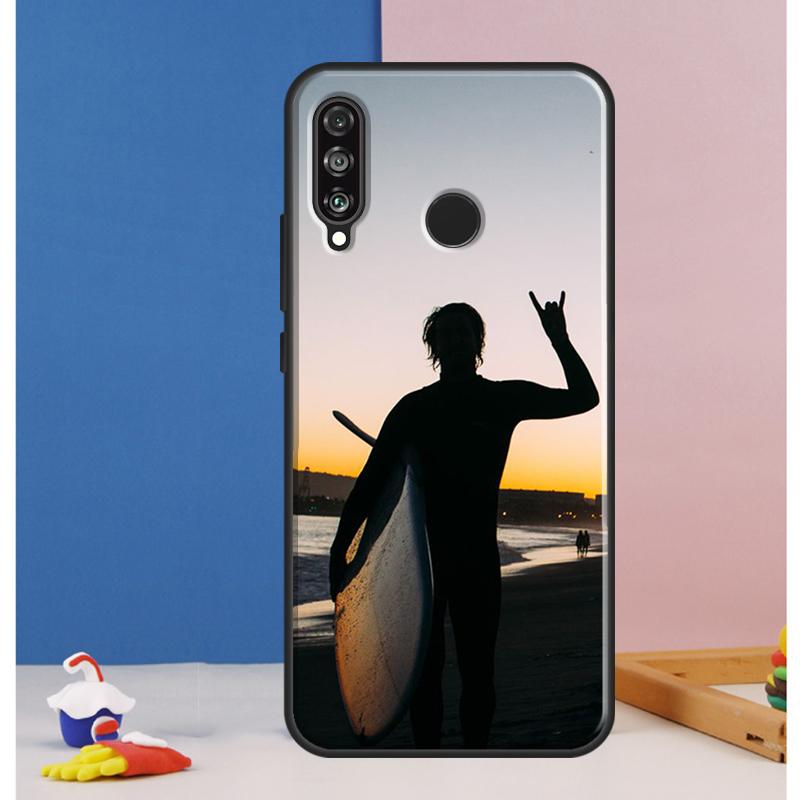 Surfer Surf Hang Loose Shak Case For Huawei Nova 12s 7i 8i 11i 12i 9 10 SE Y73 Y90 Y70 Y72 Y61 Y91 P30 P40 Lite P60 Pro