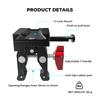 SZRIG Super Crab Pliers Clamp With Universal V-Lock Mount Quick Release Adapter For DSLR Camera Battery
