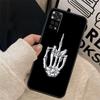 Bones Skeleton Case For Xiaomi Redmi Note 12 Pro 11 Pro 8 9 10 Pro Note 12S 10S 11S 10A 9C 10C 12C Cover
