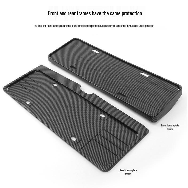 Nio ET5 Full Surround License Plate Frame - New Energy Vehicle Accessory