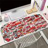 fire truck Theme Mouse Pad, Non Slip Rubber Base, Multifunctional Office & Home Decor, Perfect for Workspace Personalization.